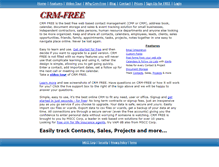 Tablet Screenshot of crm-free.com